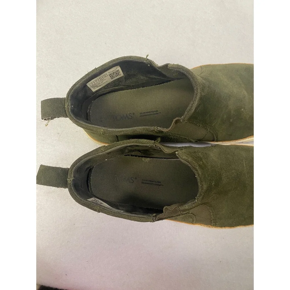 Toms olive green